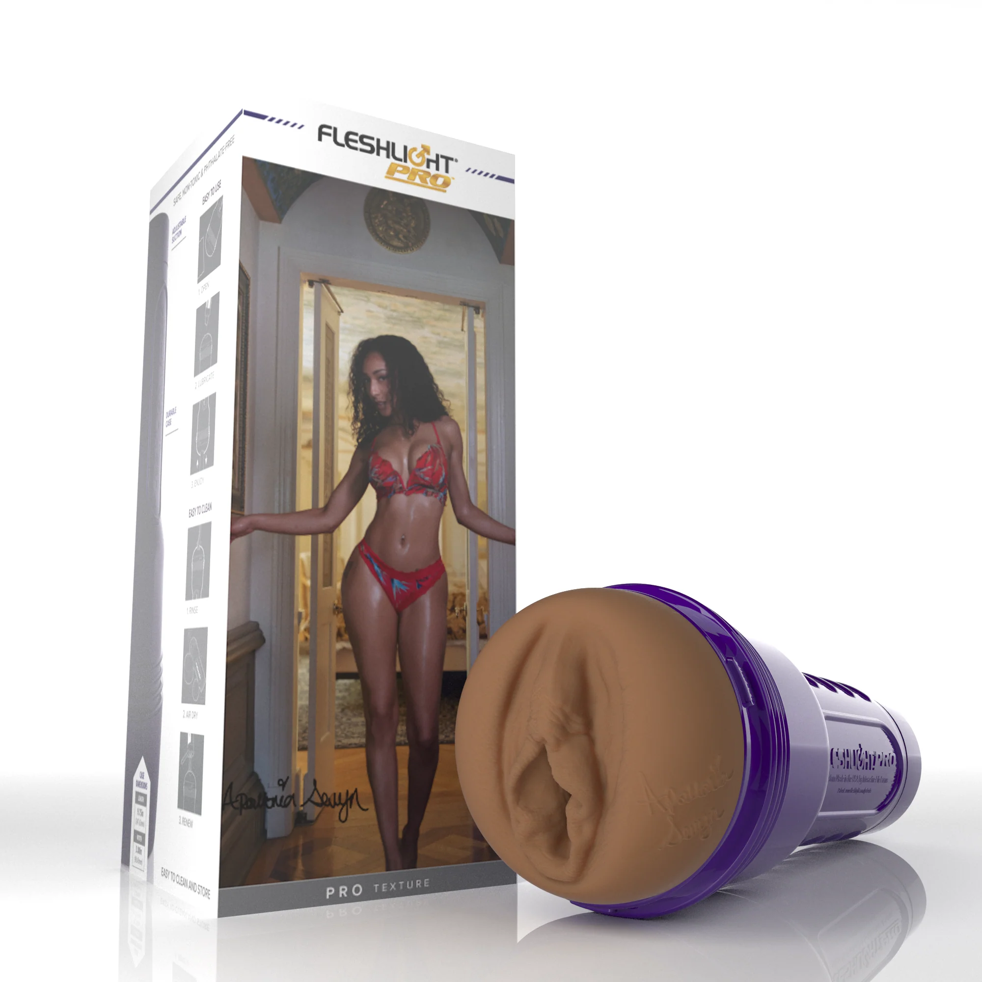 Apollonia Sevyn Kissable Cream Canal Stroker - Image 4