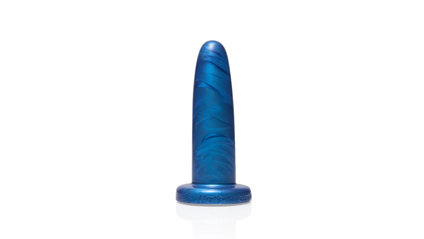 Cobalt Lily Dildo, Small