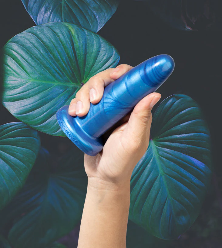Cobalt Lily Dildo, Small - Image 5