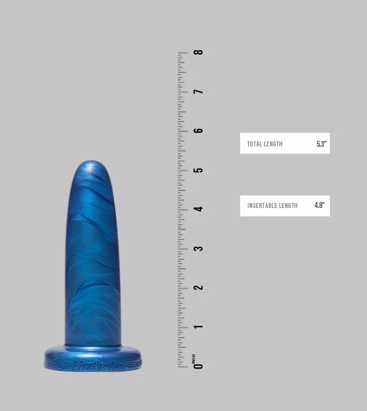 Cobalt Lily Dildo, Small - Image 7