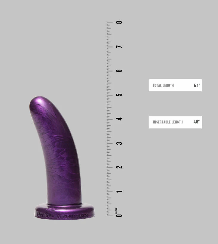 Plum Orchid Dildo, Small - Image 7