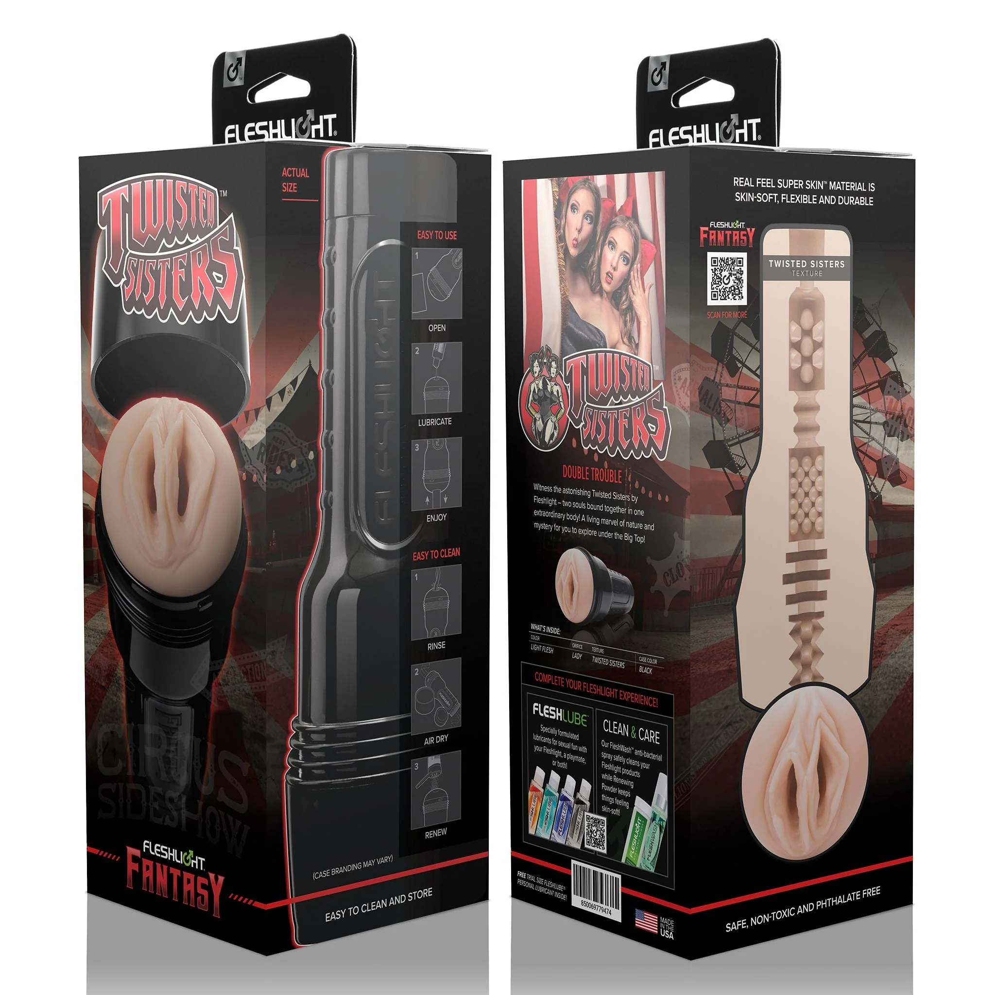 Fantasy Twisted Sisters Fleshlight - Image 3